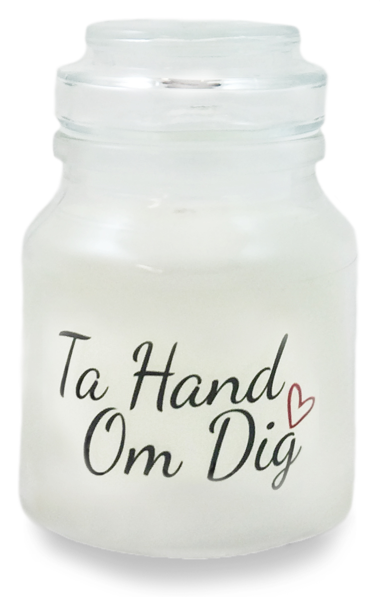 Ta hand om dig Budskapsljus • Pryloteket